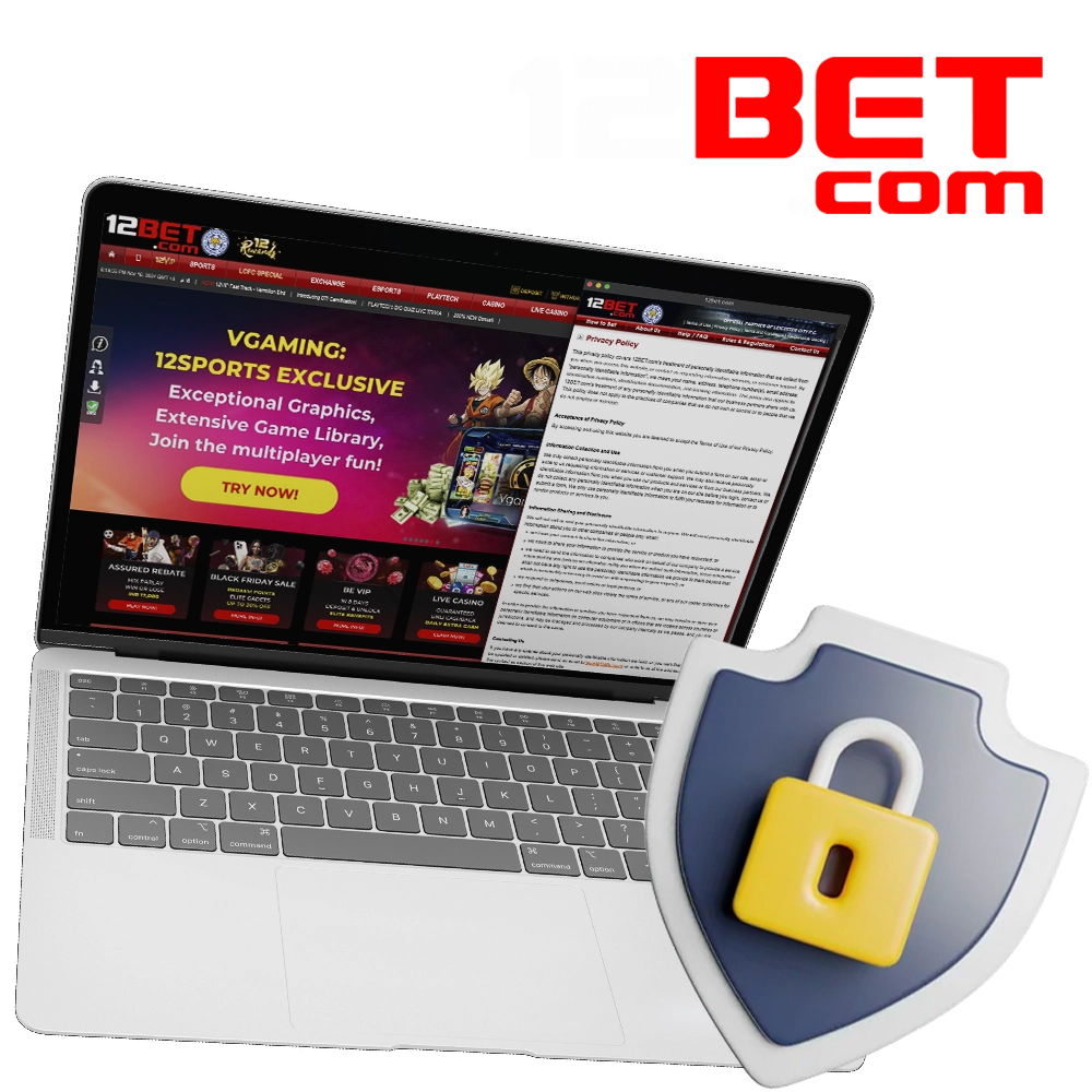 12Bet provides a secure privacy policy to its players.