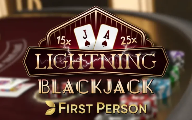 Play Lightning Blackjack First Person at 12Bet.