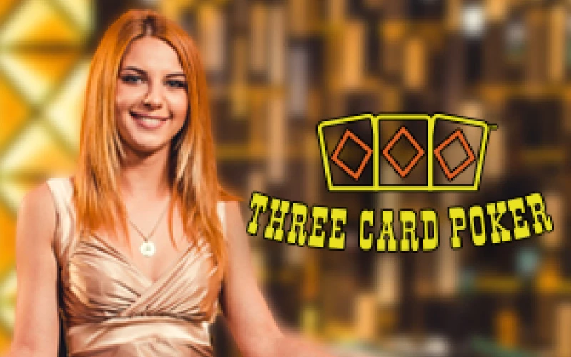 Three Card Poker is your lucky game at 12Bet.