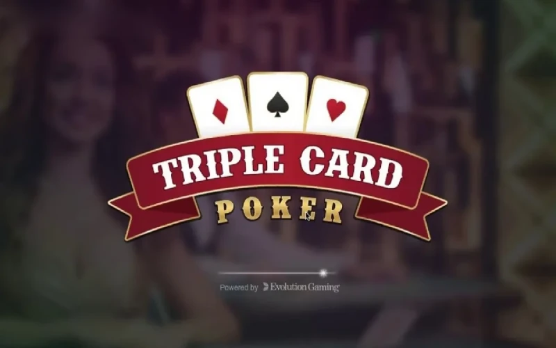 12Bet offers to play Triple Card Poker game.