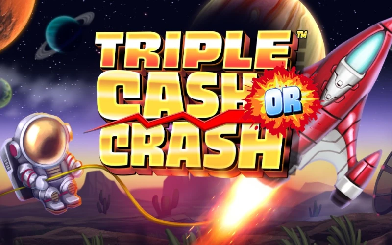 Enjoy Triple Cash or Crash game at 12Bet.