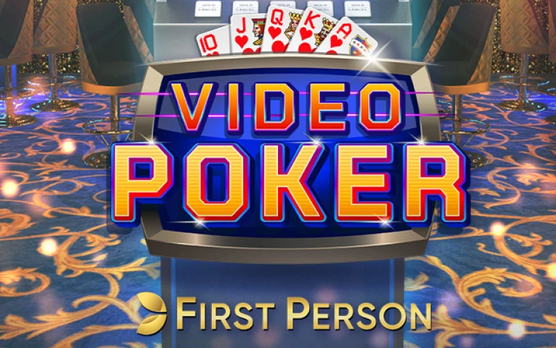 Play Video Poker First Person online at 12Bet.