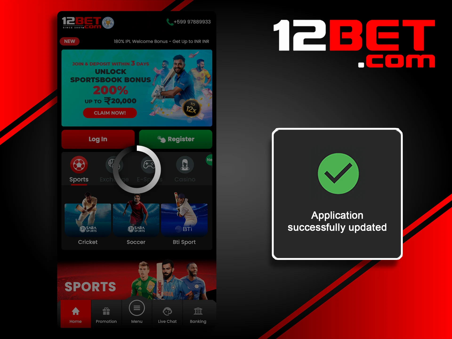 Use the latest version of the 12Bet app for stable performance.