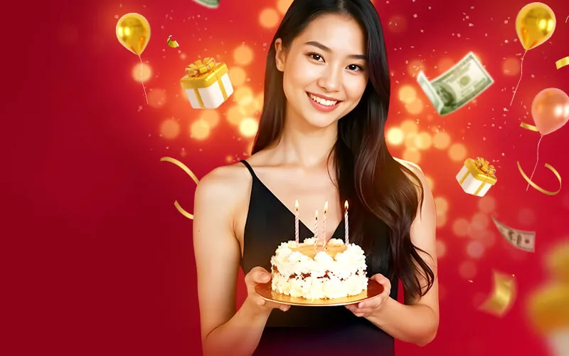 Get rewarded by 12Bet on your birthday based on VIP level.