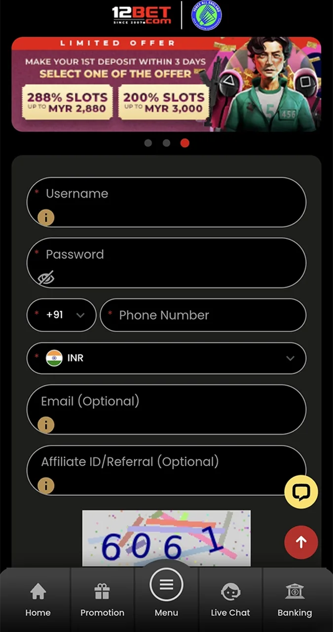 Install the 12Bet app and join thousands of players right now.