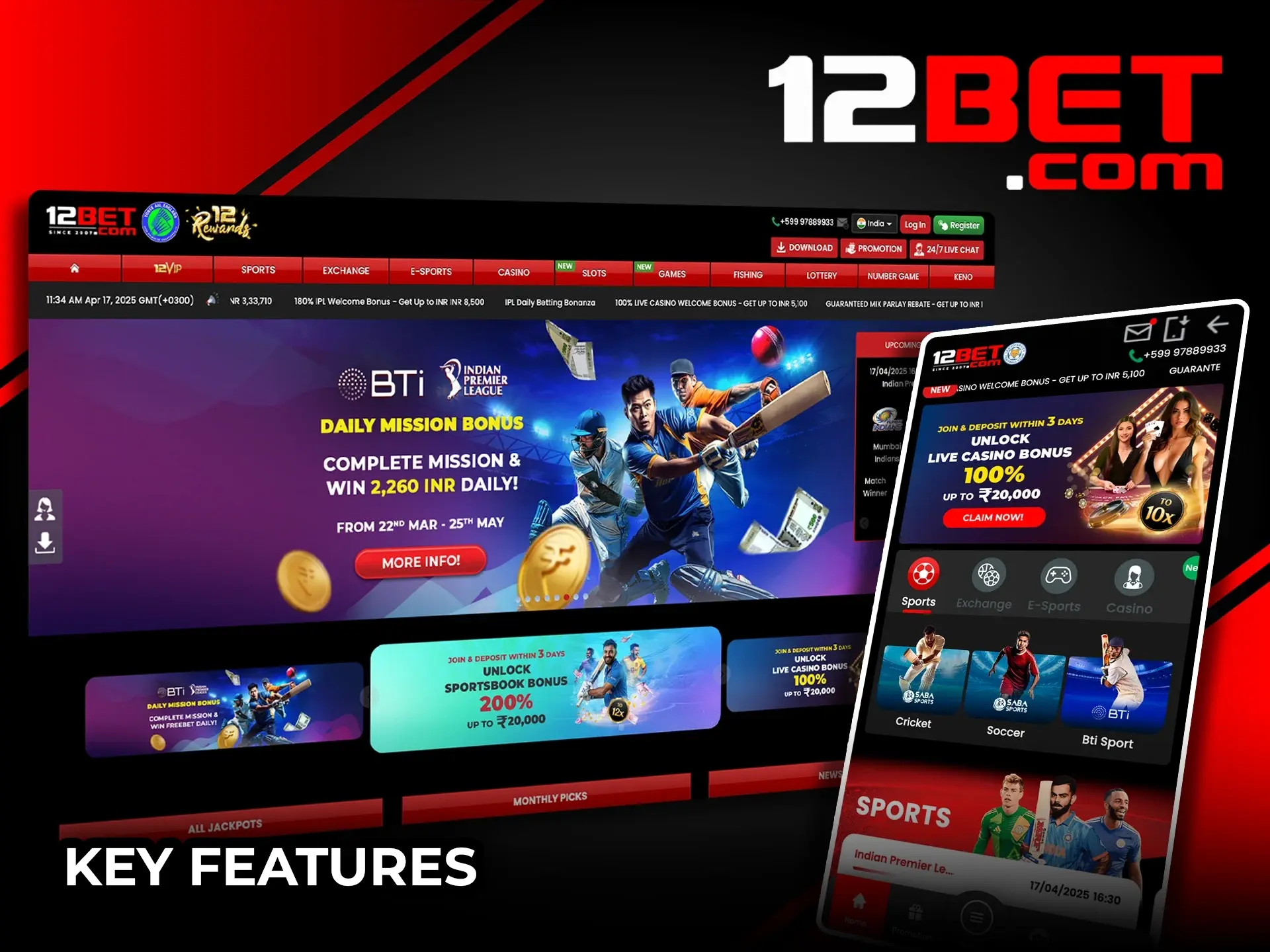 Learn about the top benefits of betting at 12Bet.