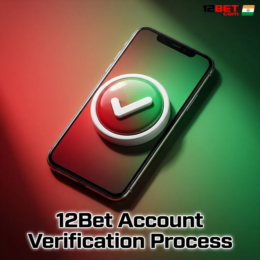 12Bet account verification steps showing document submission process for identity, address, and payment confirmation in India