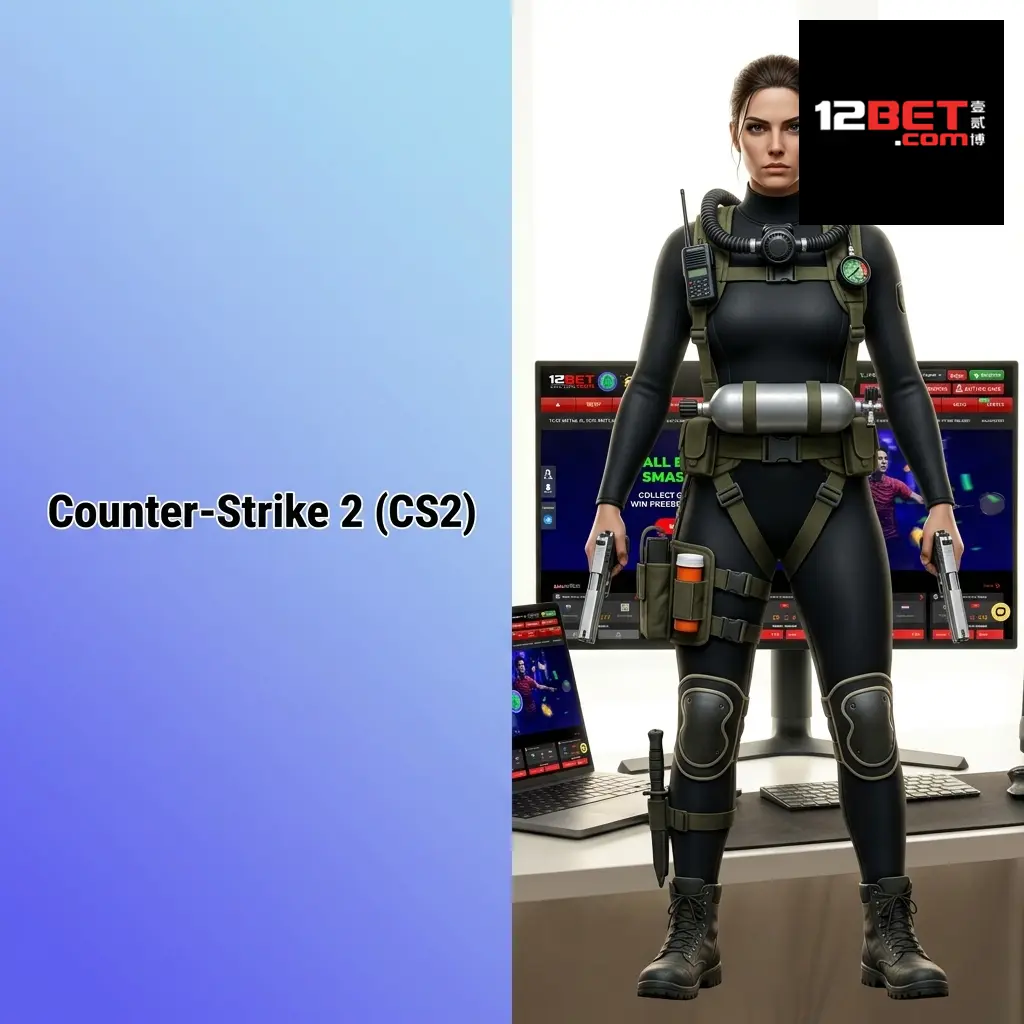 Counter-Strike 2 CS2 tactical shooter 5v5 gameplay with bomb site attack and defence rounds for esports betting