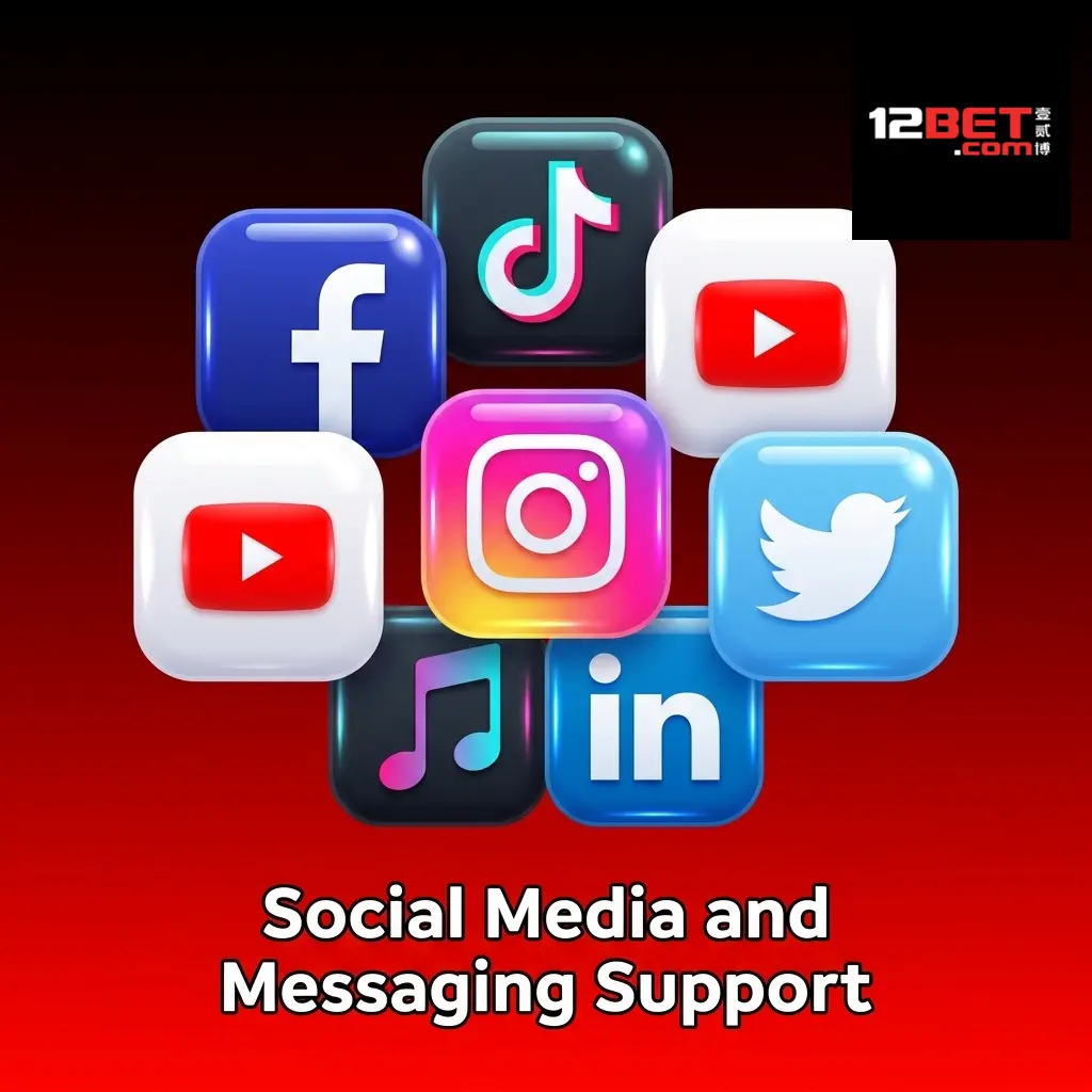 12Bet social media and messaging support via Telegram and WhatsApp for player queries in India