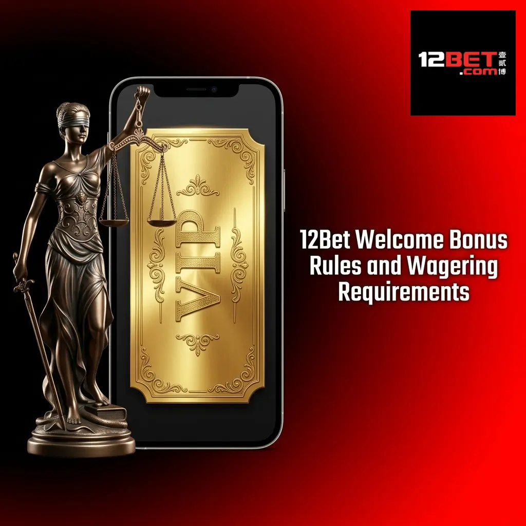 12Bet welcome bonus rules showing 88% match up to ₹8,000 with 8x wagering requirements for new players