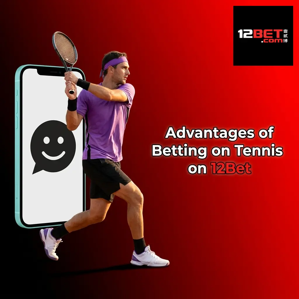 12Bet tennis betting platform showing live odds, Grand Slam markets, and in-play stats for Indian bettors in INR