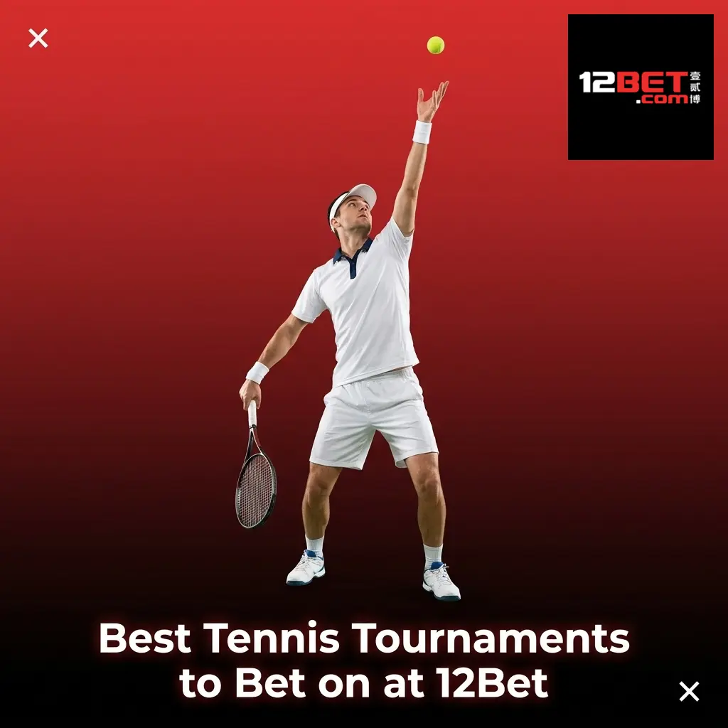 Tennis betting on 12Bet covering Grand Slams ATP WTA Masters 1000 Davis Cup and United Cup tournaments