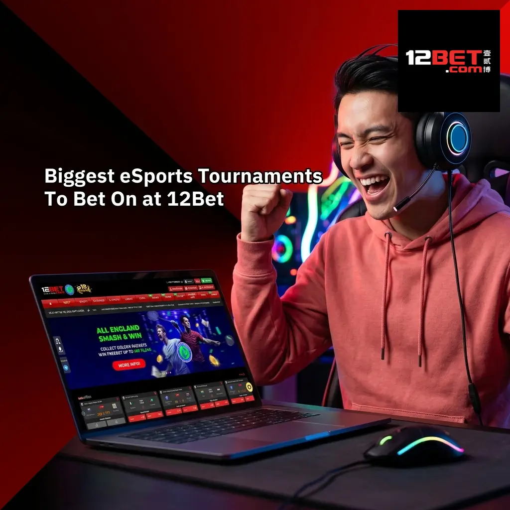Biggest eSports tournaments to bet on at 12Bet including CS2, Dota 2, LoL, Valorant, and MLBB events