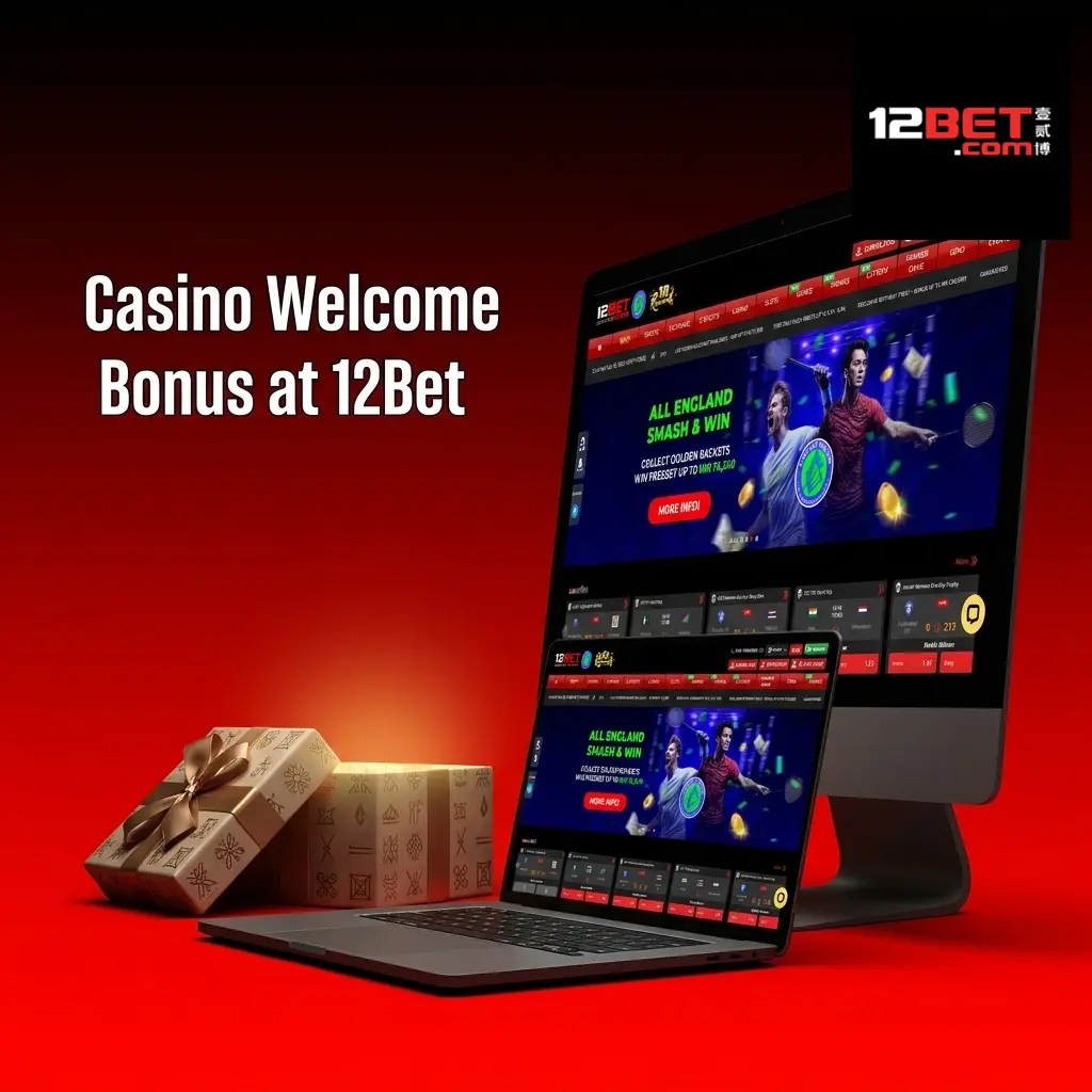 12Bet Casino Welcome Bonus offering 88% match up to 8,000 INR for new players in India