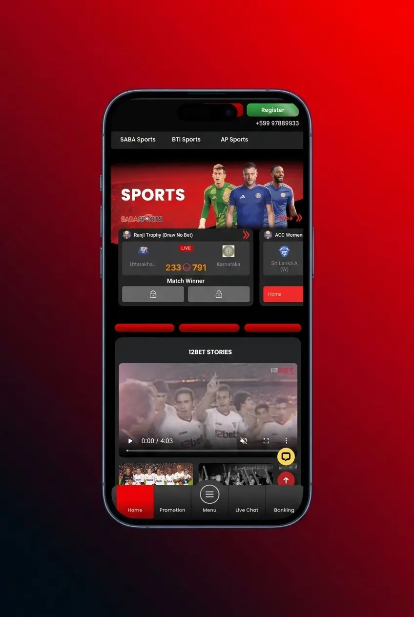 Ice hockey betting steps on 12Bet sportsbook showing event selection and bet placement process