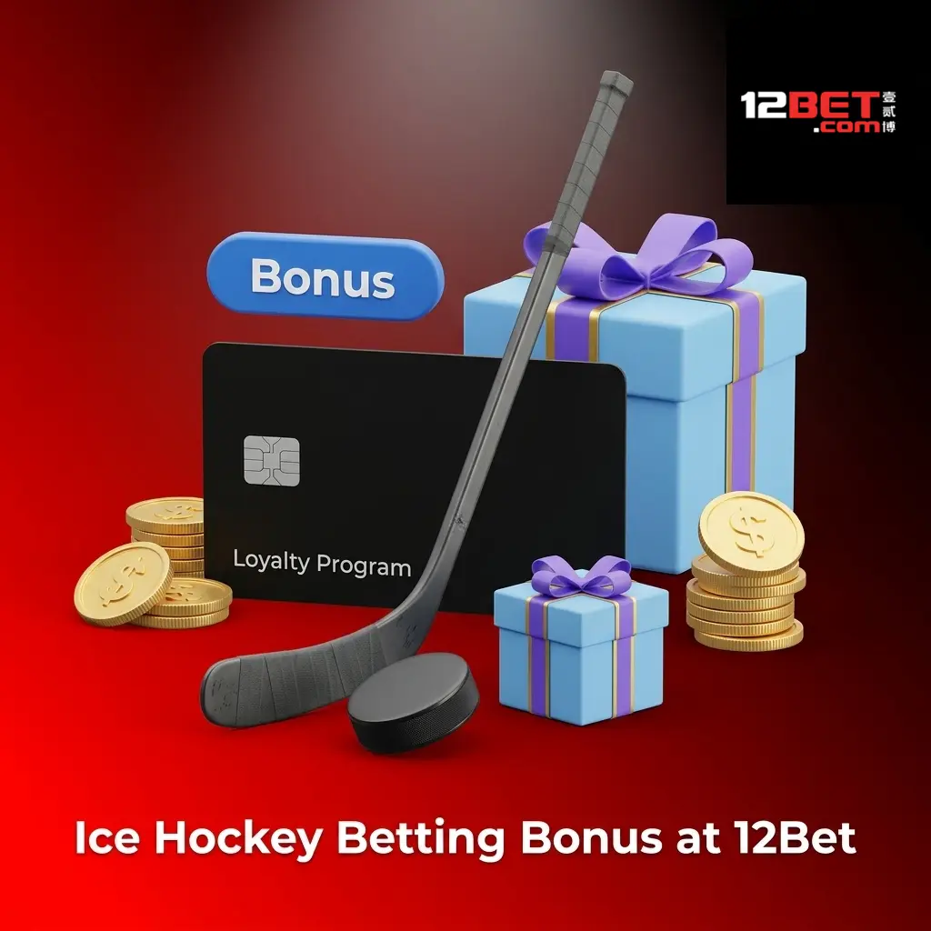 12Bet ice hockey betting welcome bonus of 88% up to 8000 INR for new sports bettors on first deposit