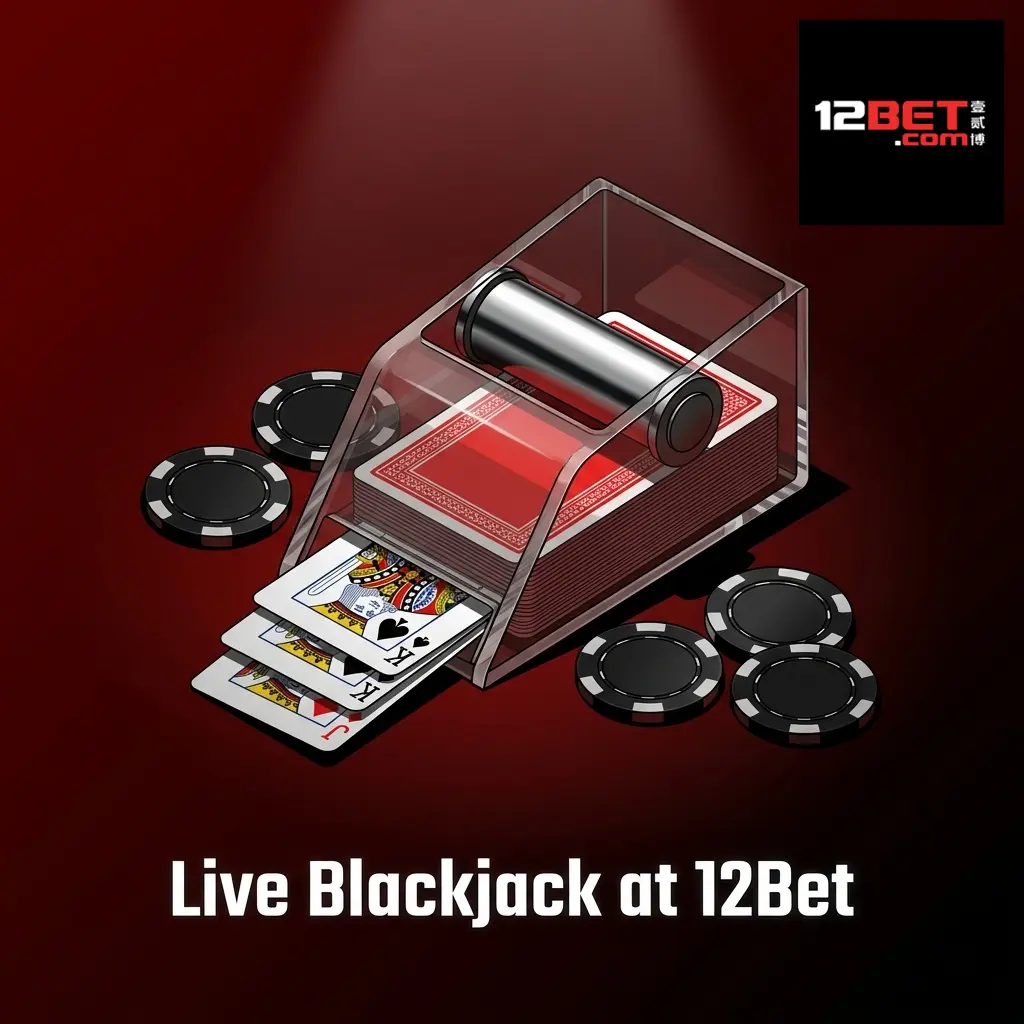 Live Blackjack table at 12Bet casino with 99.28% RTP, featuring Infinite, Speed, Free Bet, VIP, Power, and Classic variants