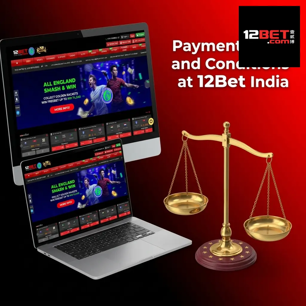 12Bet India payment rules covering KYC verification, withdrawal conditions, bonus wagering, and transaction limits