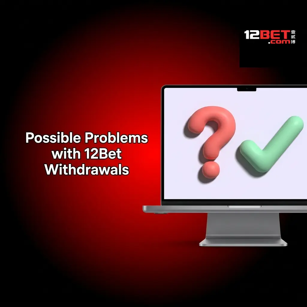 12Bet withdrawal issues guide showing common problems like KYC pending, bonus wagering, payment mismatch for Indian players