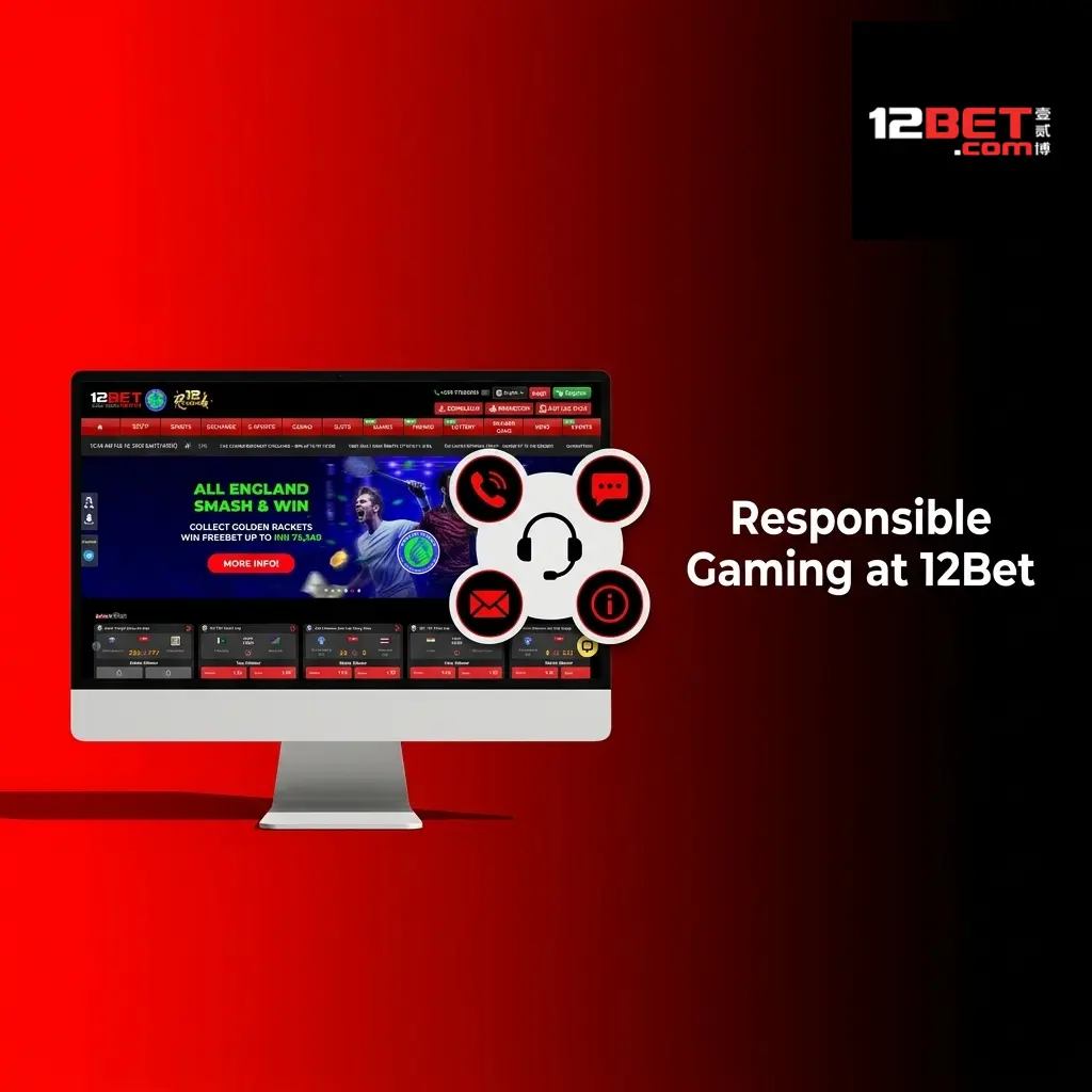 12Bet responsible gaming tools including deposit limits, self-exclusion, and session controls for safe gambling