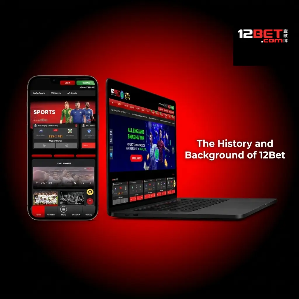 12Bet online betting platform history since 2007, licensed by Curaçao eGaming, serving Asian and Indian markets