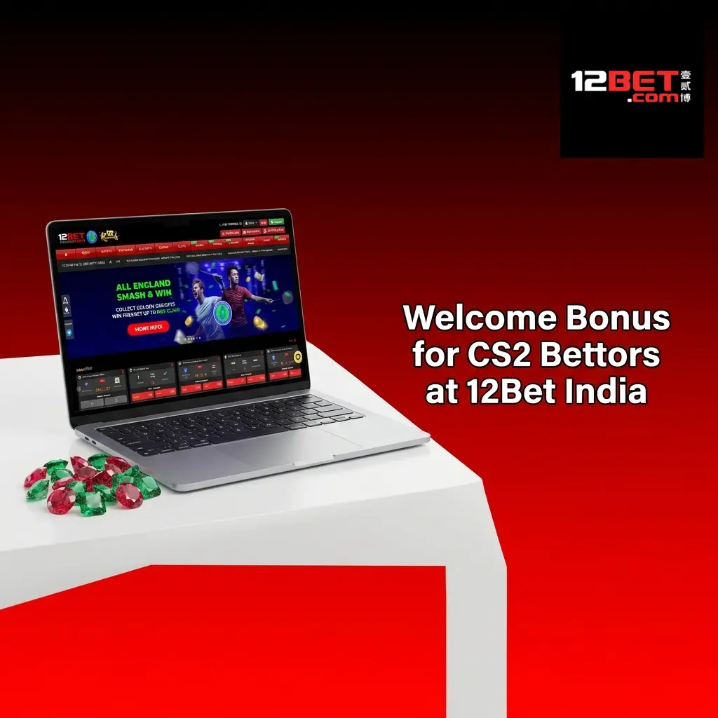 12Bet India welcome bonus offering 88% match up to ₹8,000 for new CS2 esports bettors on first deposit