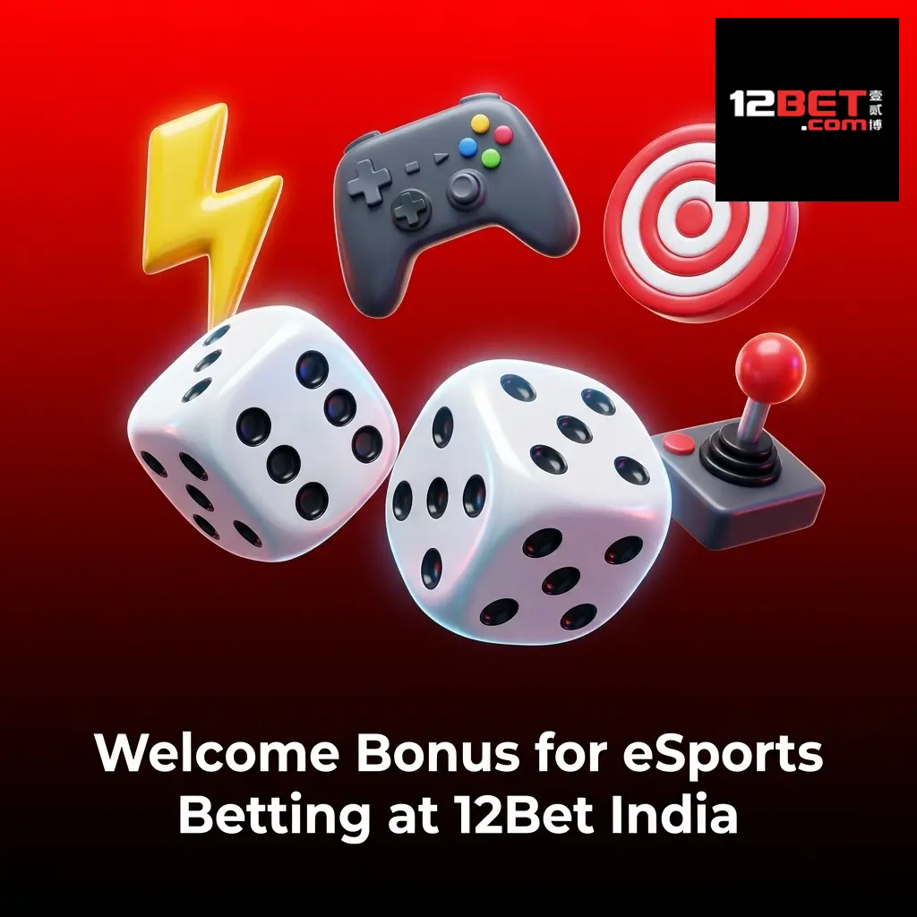 12Bet India welcome bonus 88% up to ₹8,000 for esports betting on CS2, Dota 2, Valorant, and LoL