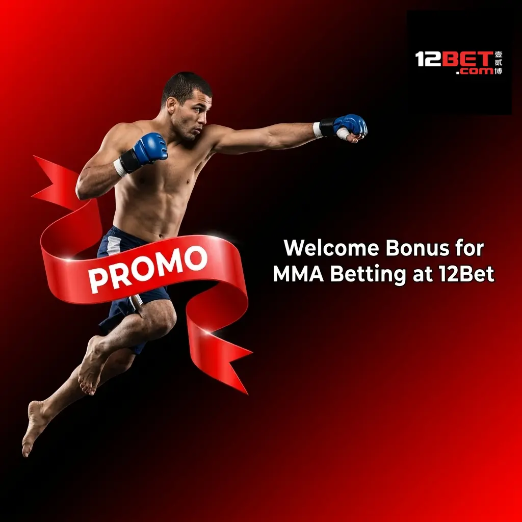12Bet welcome bonus offering 88% match up to 8000 INR for new Indian sports bettors on MMA markets