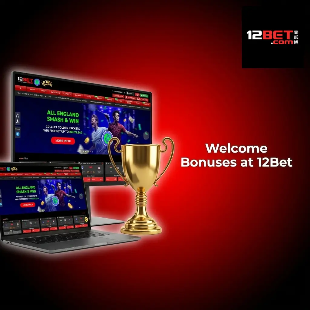 12Bet welcome bonus table showing 88% deposit match up to 8,000 INR for sports and casino with wagering details